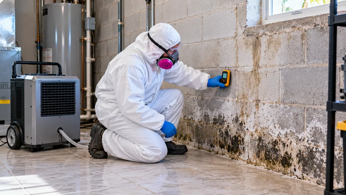 Basement Mold Removal in Palm Beach Gardens