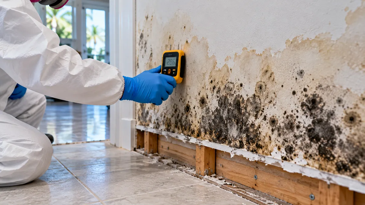 Black Mold Removal in Palm Beach Gardens