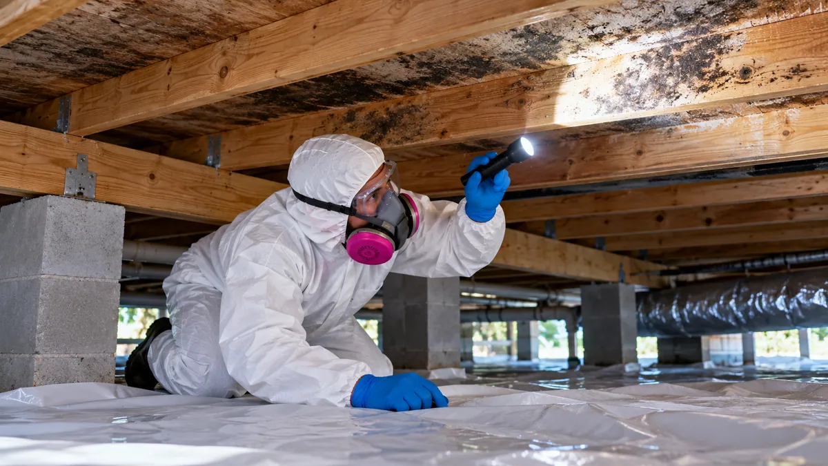 Crawl Space Mold Removal in Palm Beach Gardens