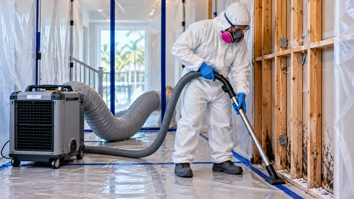 Mold Remediation in Palm Beach Gardens